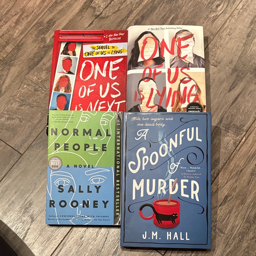 Set of Four Popular Novels
